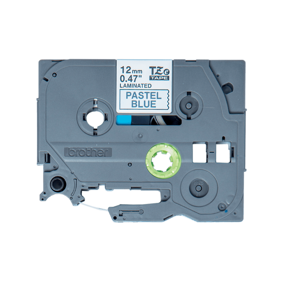 Original TZe-MQ531 Schriftbandkassette von Brother – Schwarz auf Pastellblau, 12 mm breit 2